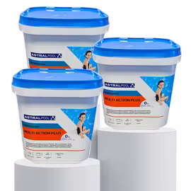 3-pack Klorpuckar (Multipuckar) 250g, 5kg - Astralpool