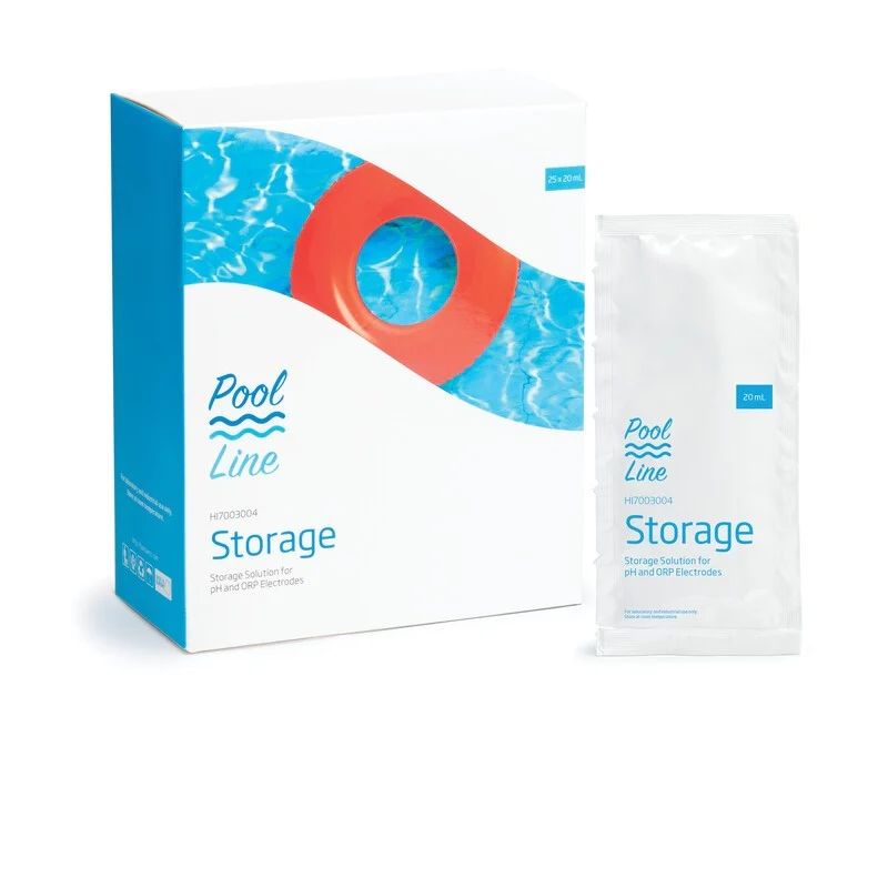 Vinterförvaringsvätska / Storage Solution 20 ml för pH/ORP-elektroder - POOL LINE (Hanna Instruments)