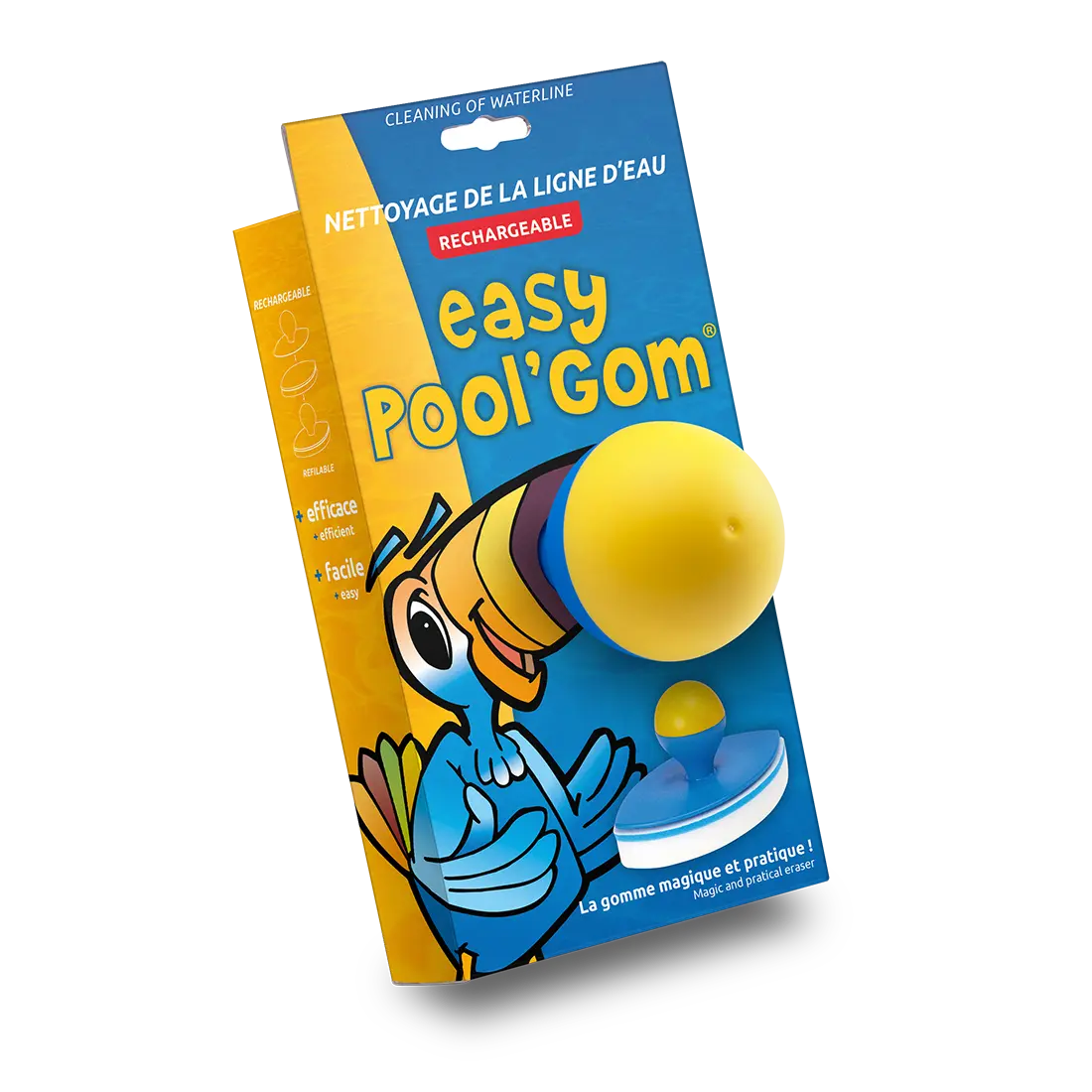 Easy Pool'Gom - Magisk rengöringssvamp med handtag