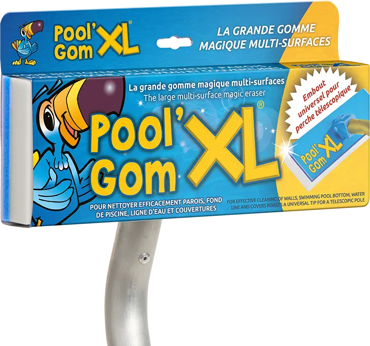 Pool Gom XL magisk svamp med handtag
