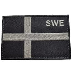 Tygmärke Svensk flagga SWE