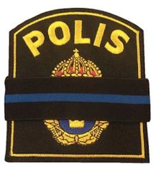 Sorgband Thin Blue line