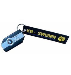 Nyckelring broderad K9