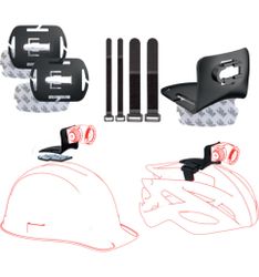 Hjälmfäste Led Lenser H Black