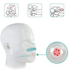 HLR mask, nyckelring