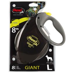Koppel Flexi Giant. 8 meter,  50 kg, neon