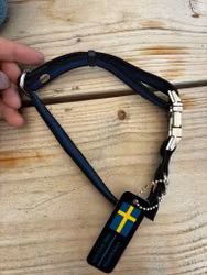 Kops hundhalsband Silver