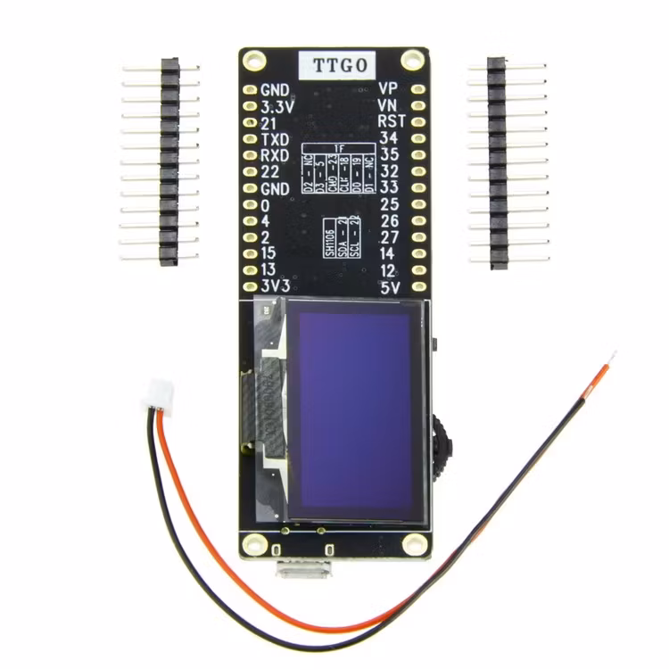 T-Eight Esp32 SH1106 1.3 inch OLED display