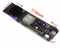 WiFi och Bluetooth med 18650 charging system ESP32 utvecklingsbord