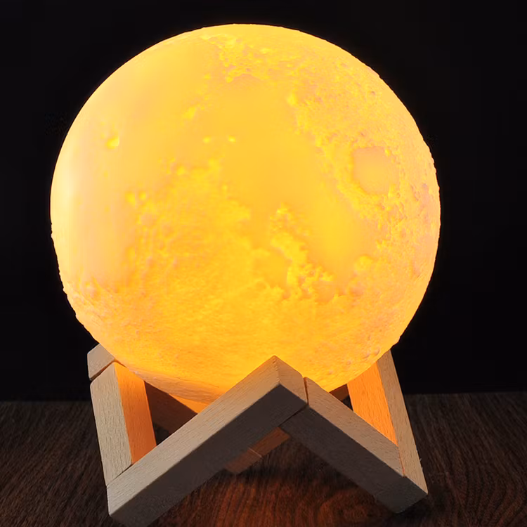 3D månlampa