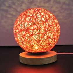 3D LED nattlampa