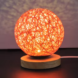 3D LED nattlampa