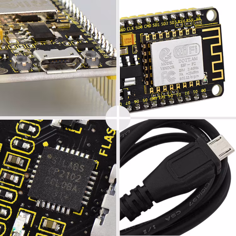 ESP8266 WIFI module utvecklingsbord