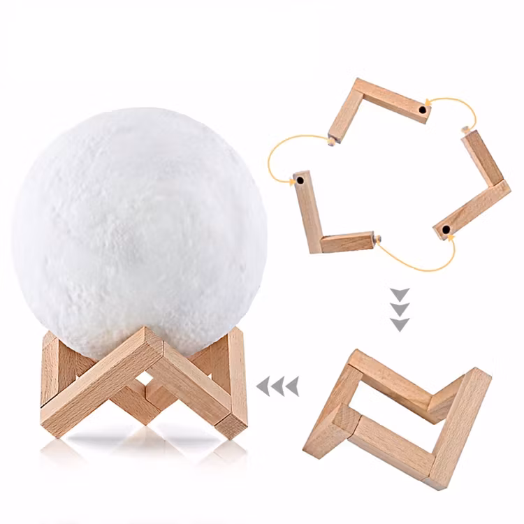 3D månlampa