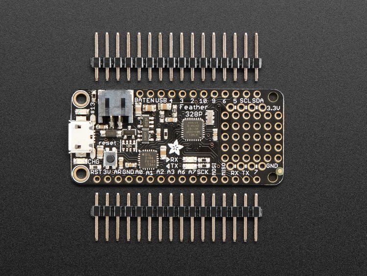 Adafruit Feather 328P - Atmega328P 3.3V @ 8 MHz