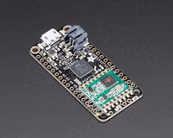 Adafruit Feather 32u4 with RFM69HCW Packet Radio - 433MHz - RadioFruit