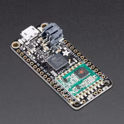 Adafruit Feather 32u4 with RFM69HCW Packet Radio - 433MHz - RadioFruit