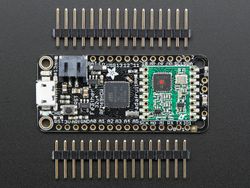 Adafruit Feather 32u4 with RFM69HCW Packet Radio - 433MHz - RadioFruit