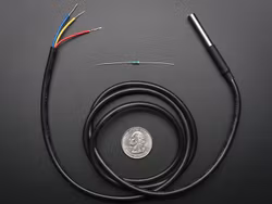 Waterproof DS18B20 Digital temperature sensor + extras