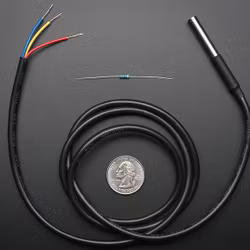Waterproof DS18B20 Digital temperature sensor + extras