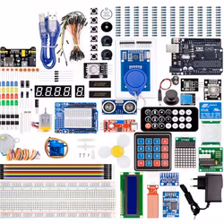 Stort kit med handledning, kompatibel med Arduino