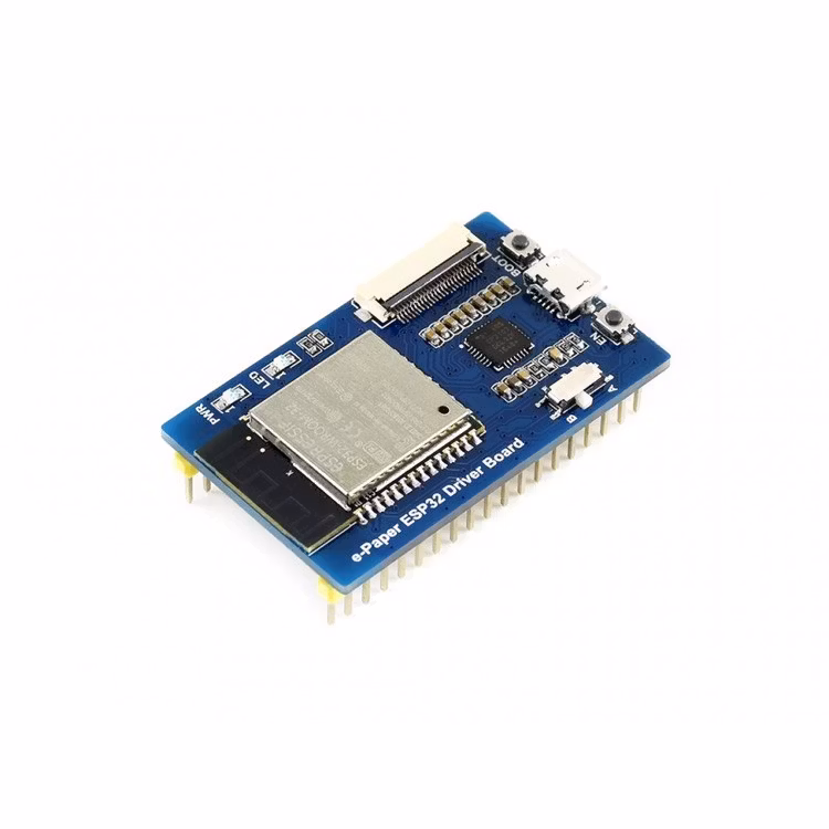 7.5inch E-Ink display and e-Paper ESP32 Driver Board (WiFi / Bluetooth)