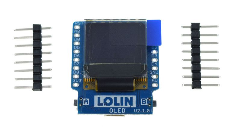 OLED Shield V2.1.0 for WeMos D1 mini
