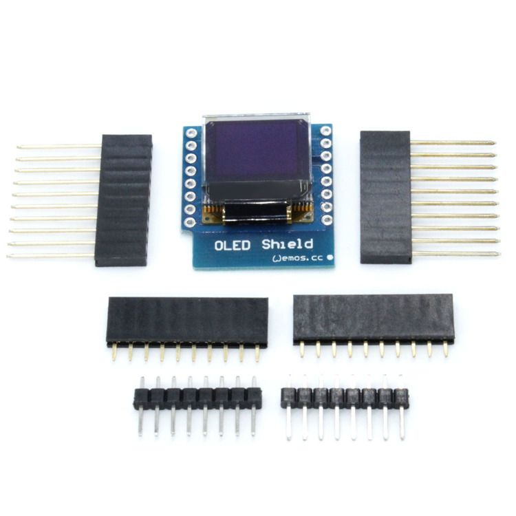 OLED Shield V2.1.0 for WeMos D1 mini