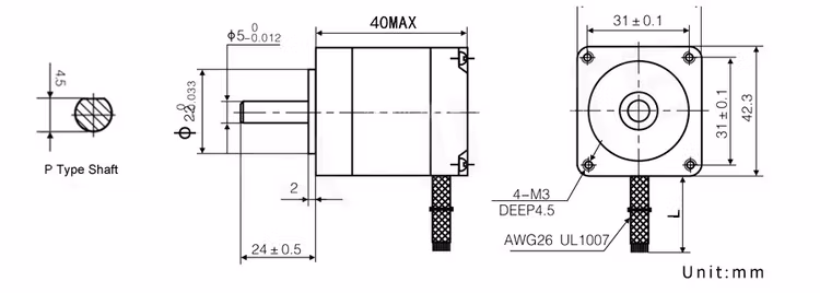 Two-Phase Stepper Motor