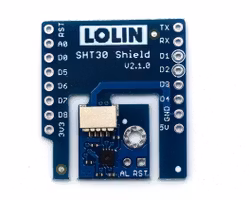 Digital temperature and humidity sensor shield for Lolin D1 mini SHT30