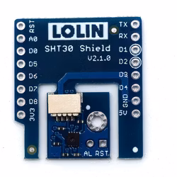 Digital temperature and humidity sensor shield for Lolin D1 mini SHT30