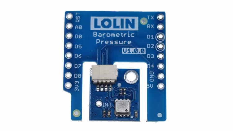 Barometric Pressure Shield V1.0.0 for LOLIN (WEMOS) D1 mini