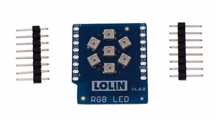 RGB LED Shield  LOLIN  D1 mini