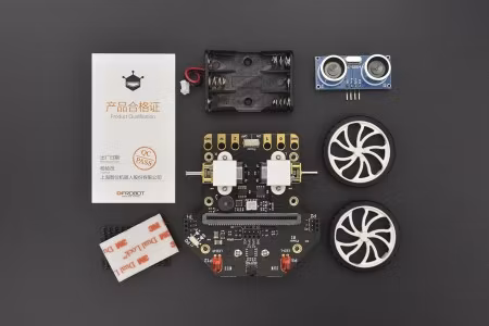 Micro:bit Maqueen robot (with micro:bit/IR Remote Controller)