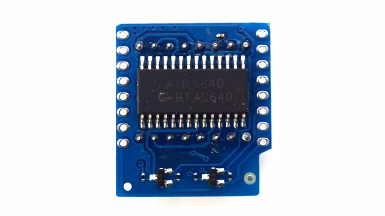 Matrix LED Shield V1.0.0 for WEMOS D1 mini