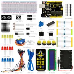 Grundläggande nybörjarpaket, kompatibel med Arduino