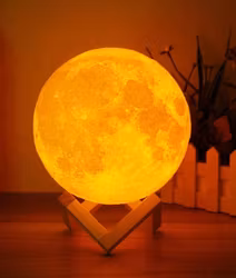 3D månlampa