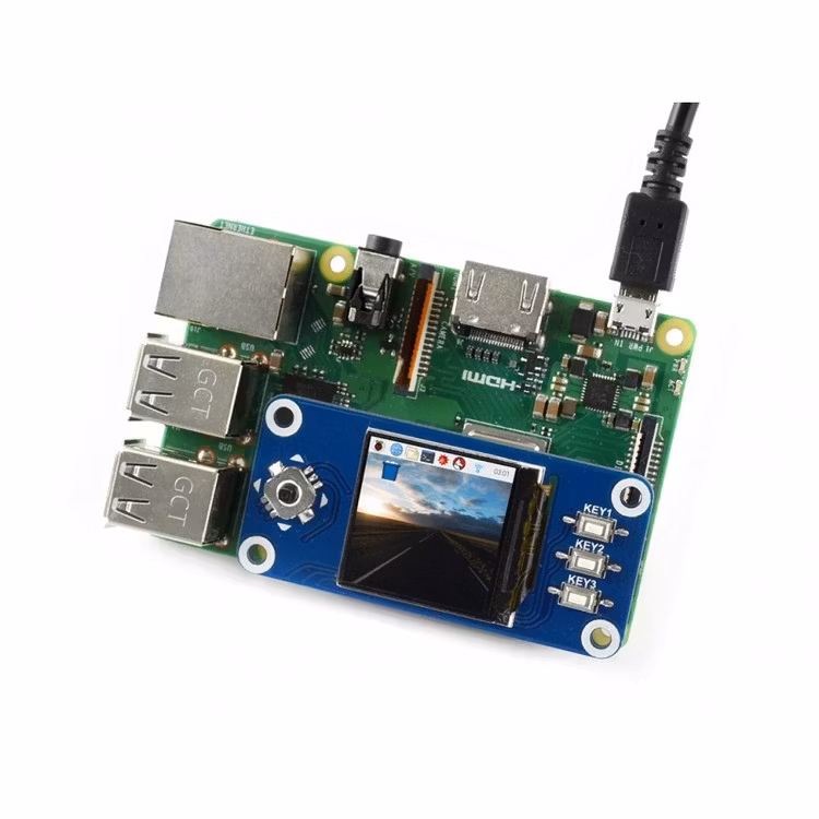 1.3inch IPS LCD display HAT for Raspberry Pi