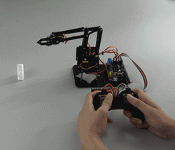 Keyestudio Arm robot kit styr med joystick och app, kompatibel med Arduino