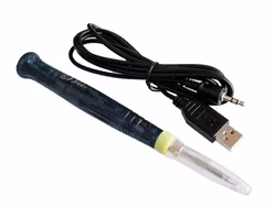 USB-driven Mini 5V 8W elektrisk lödstryk med LED
