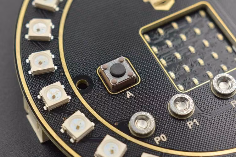 Micro:bit micro: Circular RGB LED Expansion Board