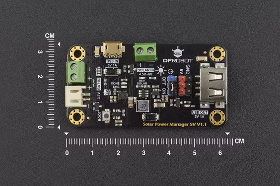 Solar Power Manager with Panel (5V 1A)