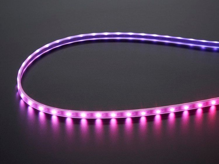 Adafruit NeoPixel Digital RGB LED Strip - White 30 LED - WHITE 1m