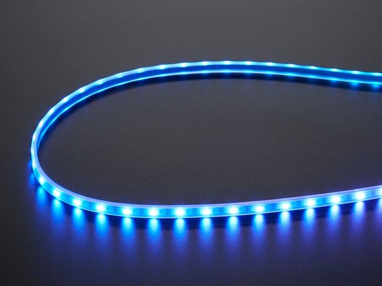 Adafruit NeoPixel Digital RGB LED Strip - White 30 LED - WHITE 1m