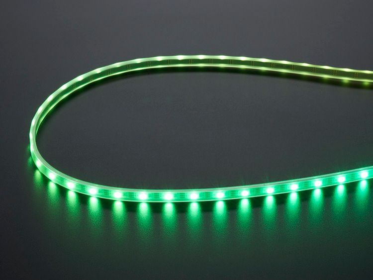 Adafruit NeoPixel Digital RGB LED Strip - White 30 LED - WHITE 1m
