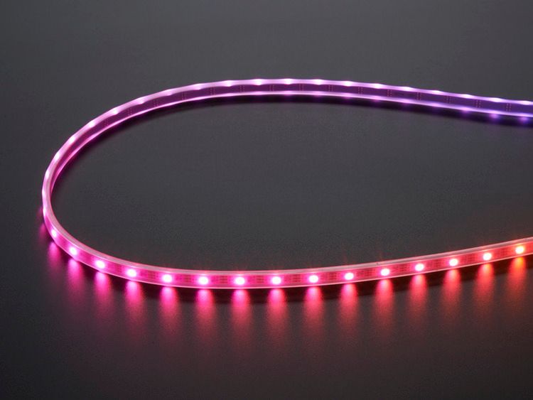 Adafruit NeoPixel Digital RGB LED Strip - White 30 LED - WHITE 1m