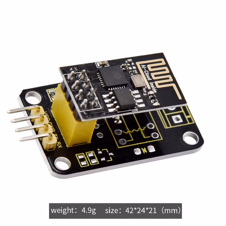 ESP-01 Wifi Module and DS18B20 Temperature IoT Module