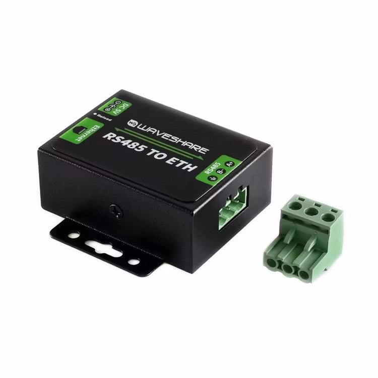 RS485 to Ethernet Converter, with EU Head