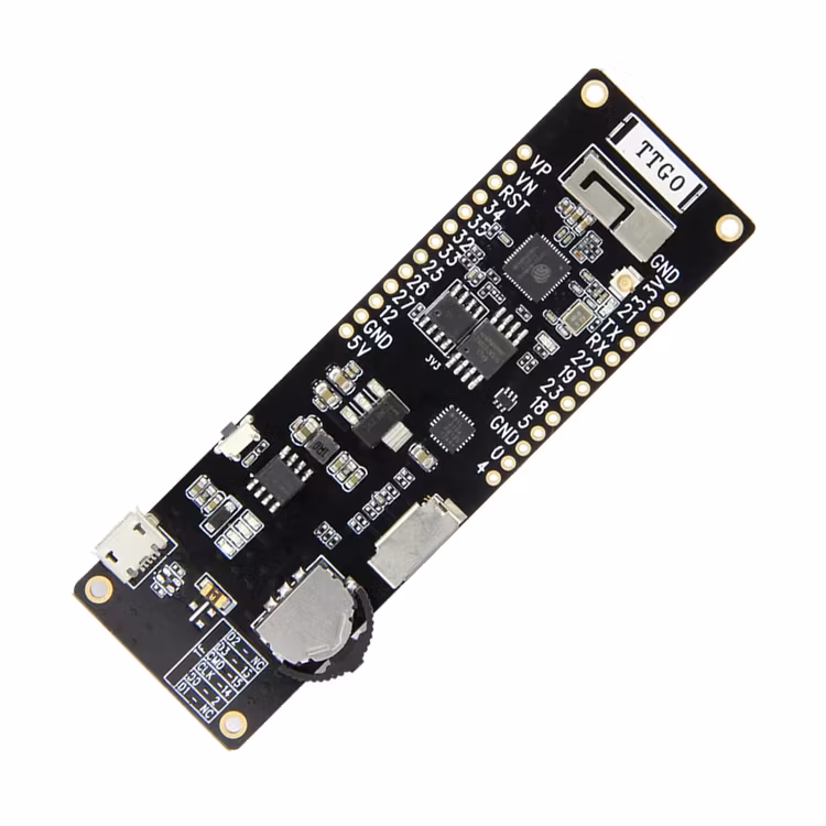 TTGO T-Cell WiFi & Bluetooth Module 18650 Battery Holder Seat 2A Fuse ESP32 4 MB SPI Flash 4 MB Psram Micropython