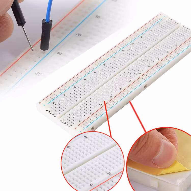 3PCS 830 Tie-Points Solderless Protoboard Breadboard Kit